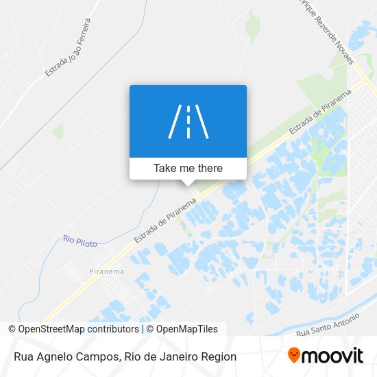 Rua Agnelo Campos map