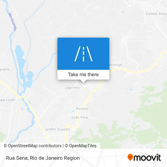 Rua Sena map
