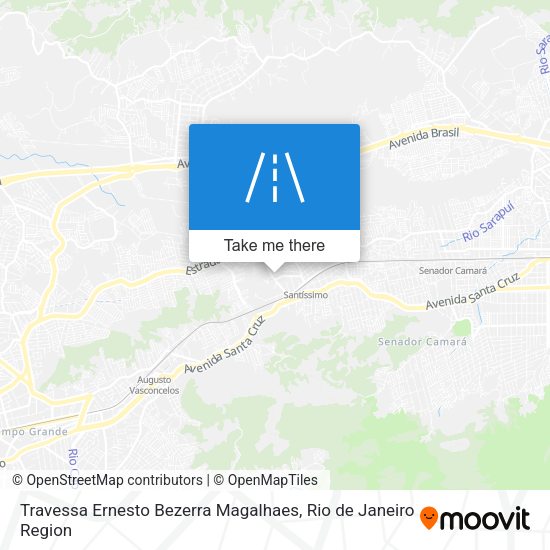 Travessa Ernesto Bezerra Magalhaes map