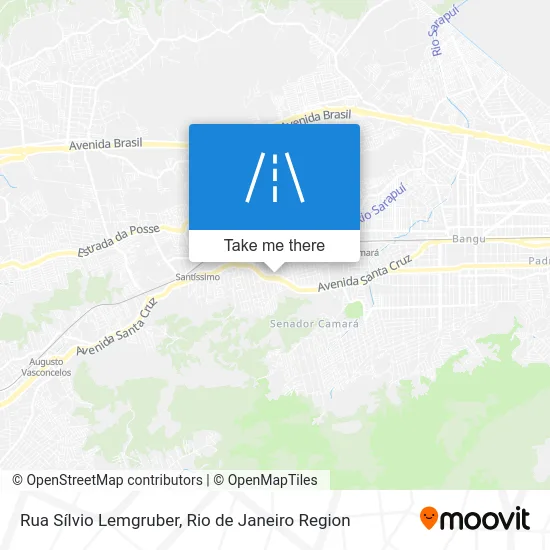 Rua Sílvio Lemgruber map