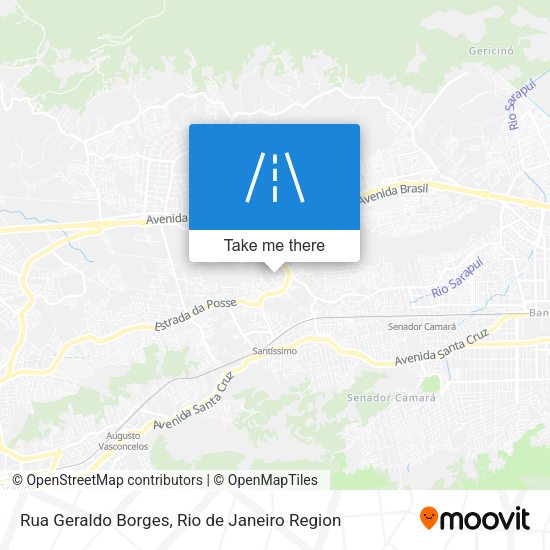 Rua Geraldo Borges map