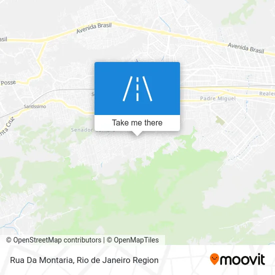 Rua Da Montaria map