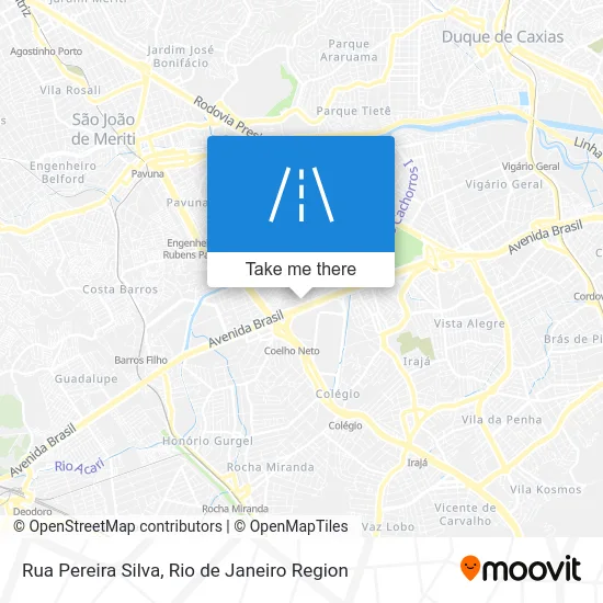 Rua Pereira Silva map