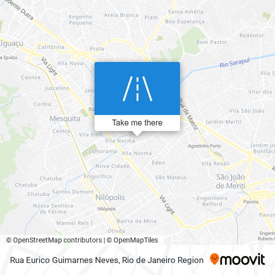 Rua Eurico Guimarnes Neves map