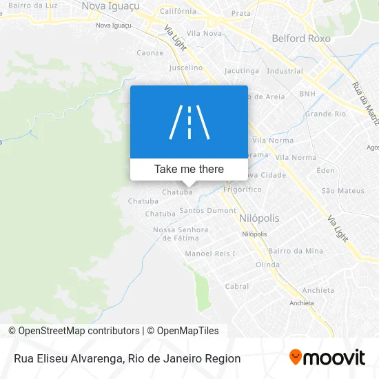 Rua Eliseu Alvarenga map