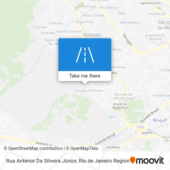 Rua Antenor Da Silveira Júnior map