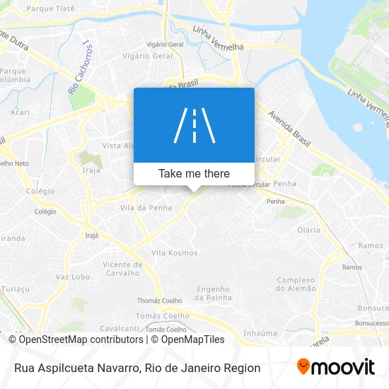 Rua Aspilcueta Navarro map