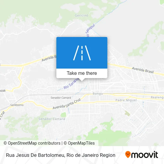 Rua Jesus De Bartolomeu map