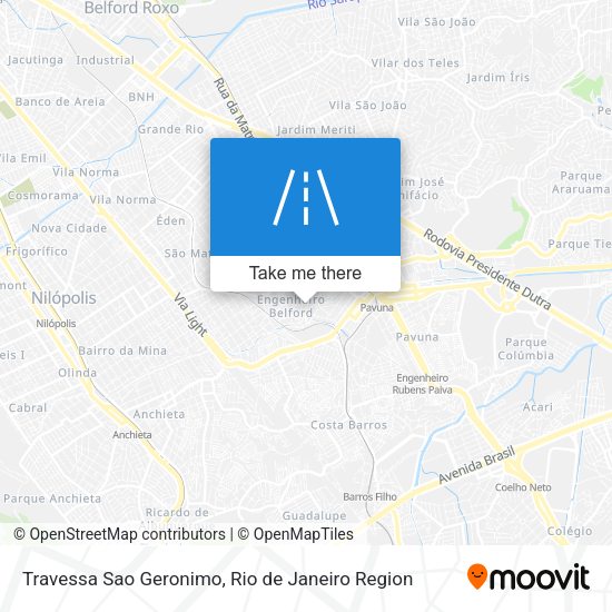 Travessa Sao Geronimo map