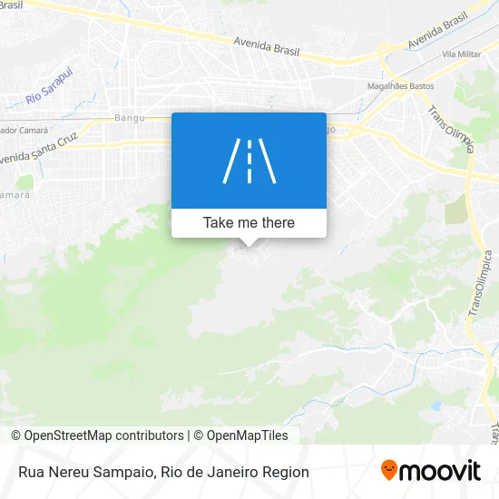 Rua Nereu Sampaio map