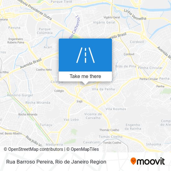 Rua Barroso Pereira map