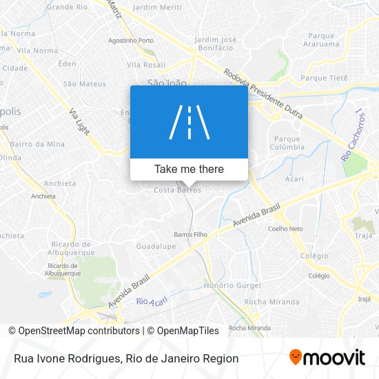 Rua Ivone Rodrigues map