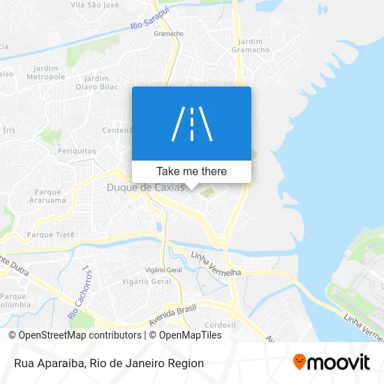 Rua Aparaiba map