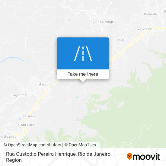 Rua Custodio Pereira Henrique map