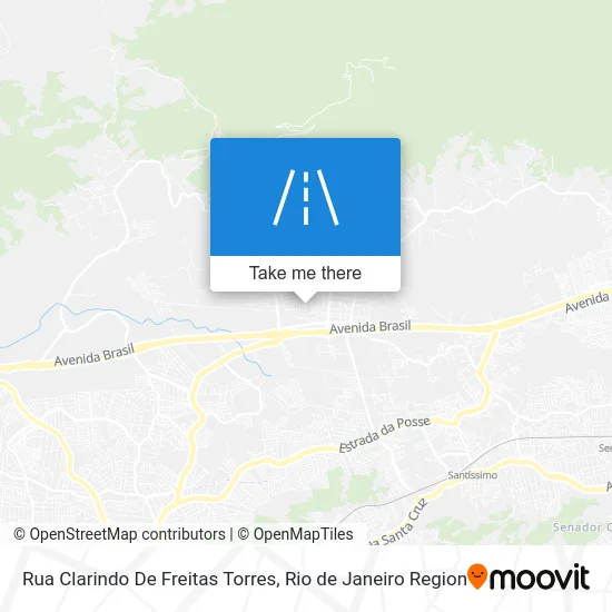 Rua Clarindo De Freitas Torres map
