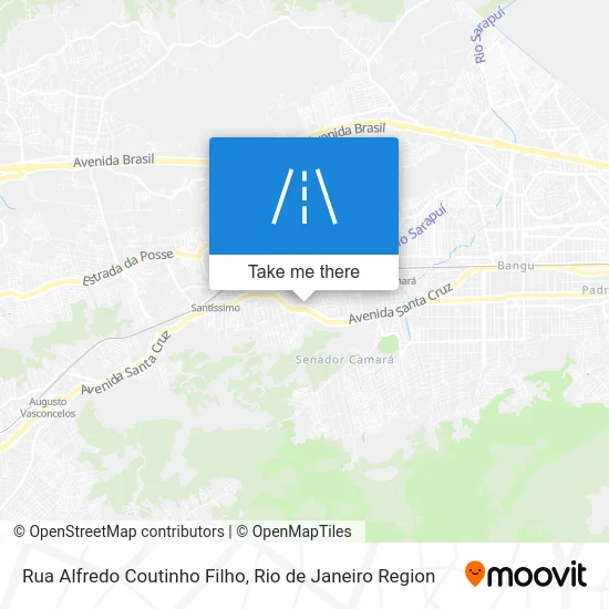 Rua Alfredo Coutinho Filho map