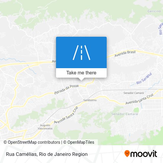 Rua Camélias map