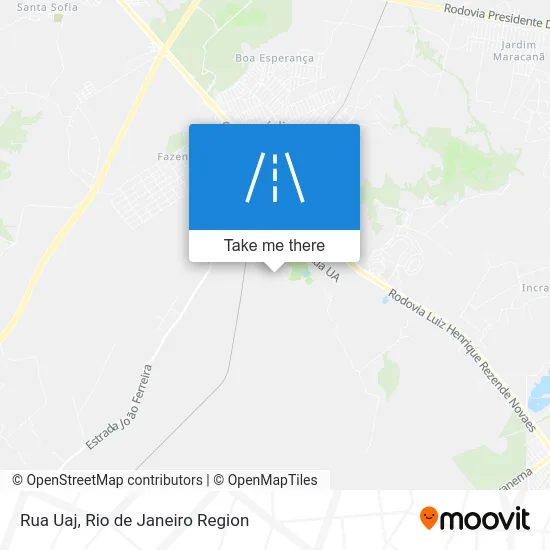 Rua Uaj map