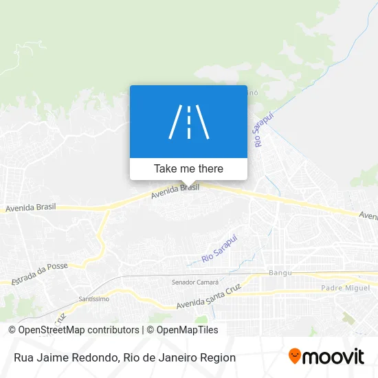 Rua Jaime Redondo map