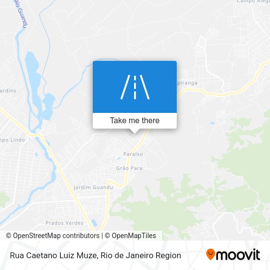Rua Caetano Luiz Muze map