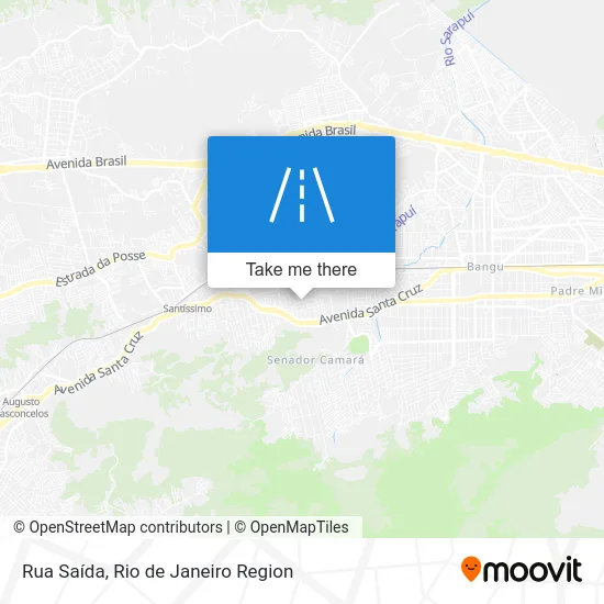 Rua Saída map