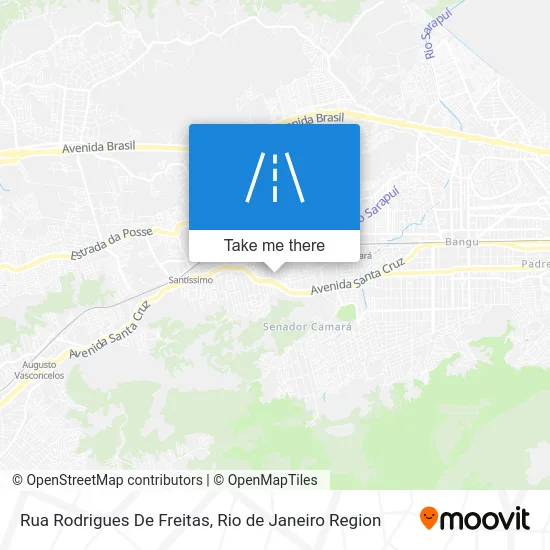 Rua Rodrigues De Freitas map