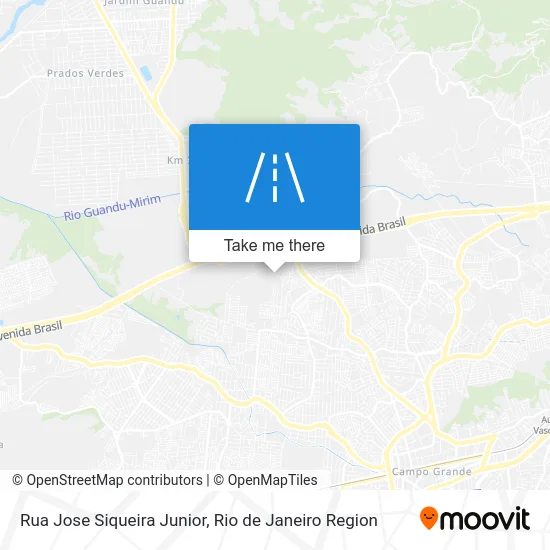 Rua Jose Siqueira Junior map