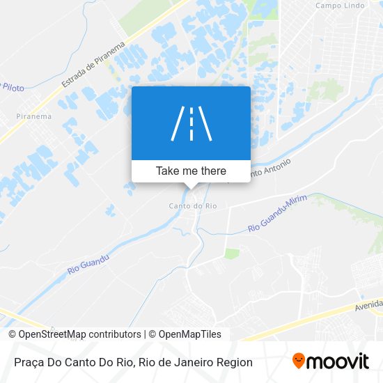 Praça Do Canto Do Rio map