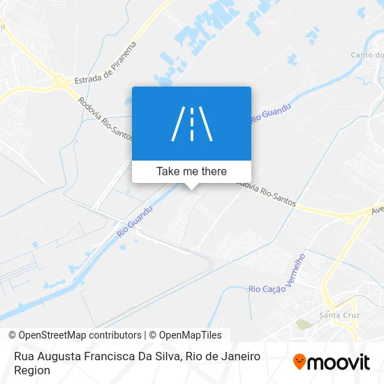 Rua Augusta Francisca Da Silva map