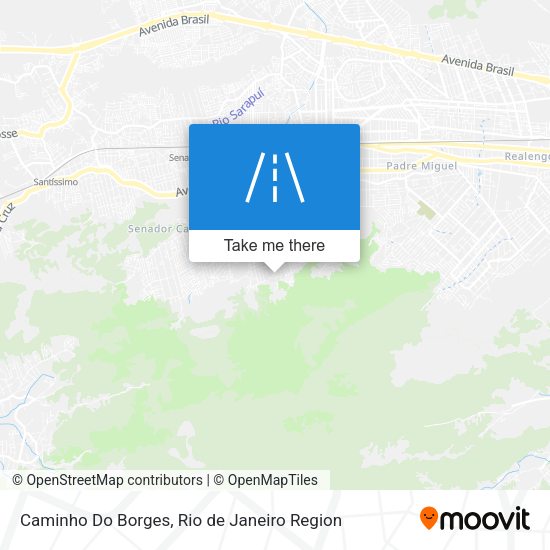 Caminho Do Borges map