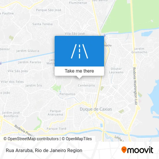 Rua Araruba map