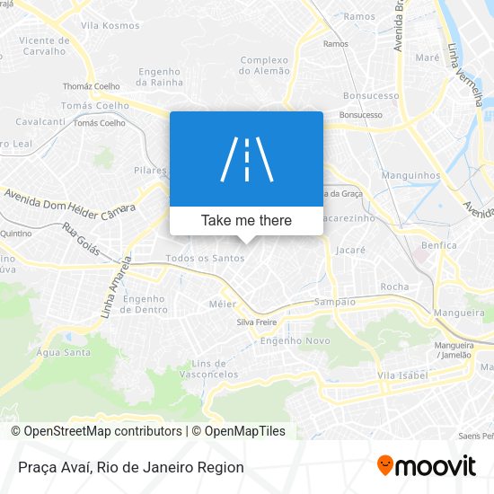 Praça Avaí map