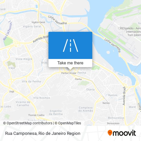 Mapa Rua Camponesa