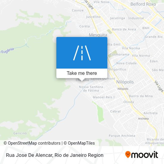 Rua Jose De Alencar map