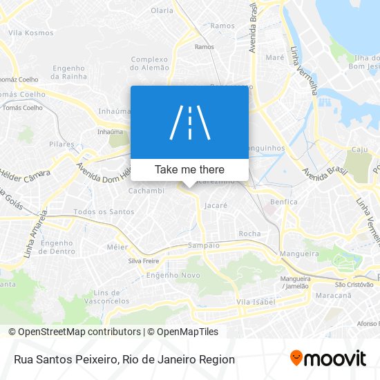 Mapa Rua Santos Peixeiro