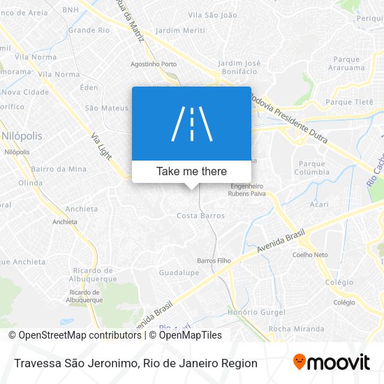 Travessa Sāo Jeronimo map