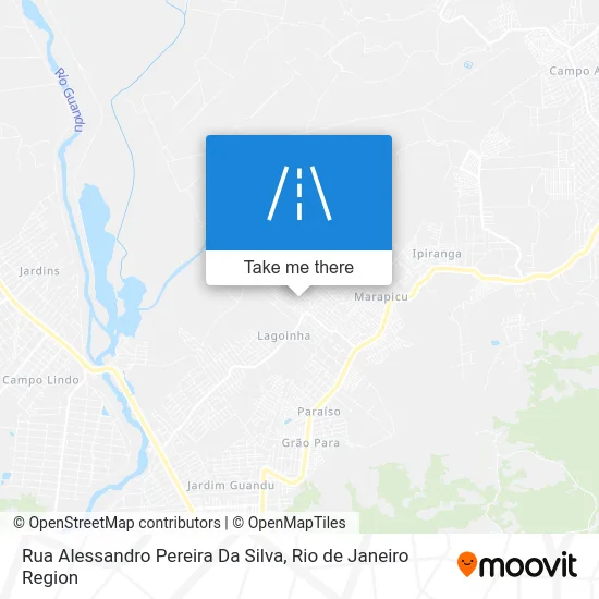 Rua Alessandro Pereira Da Silva map
