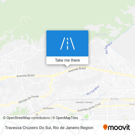 Travessa Cruzeiro Do Sul map