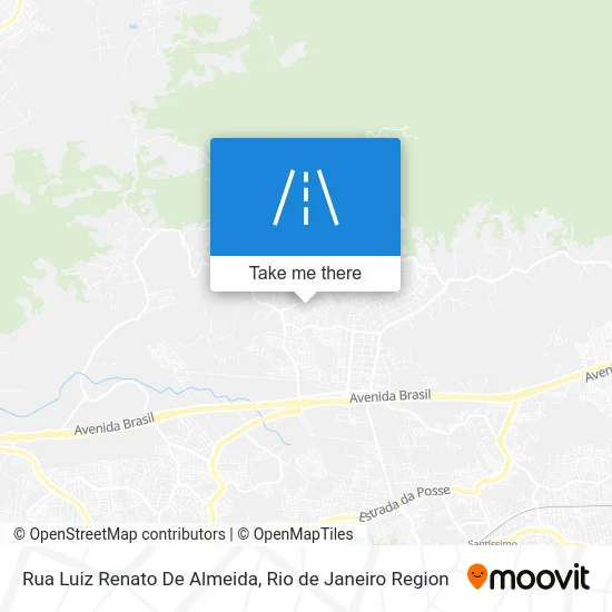 Rua Luiz Renato De Almeida map