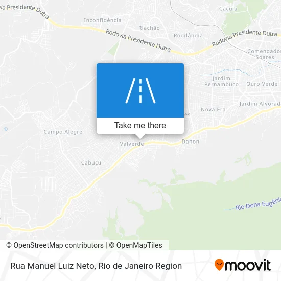 Rua Manuel Luiz Neto map