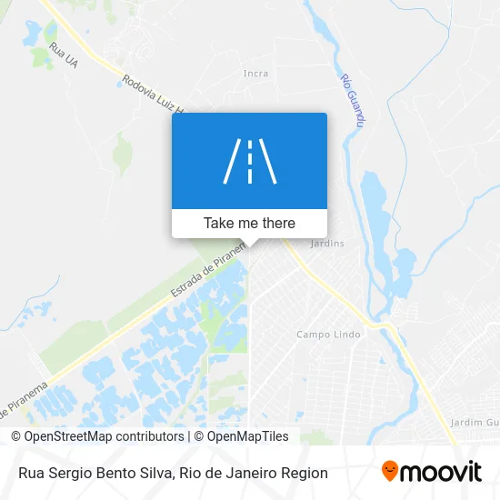Rua Sergio Bento Silva map