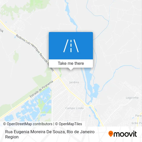 Rua Eugenia Moreira De Souza map
