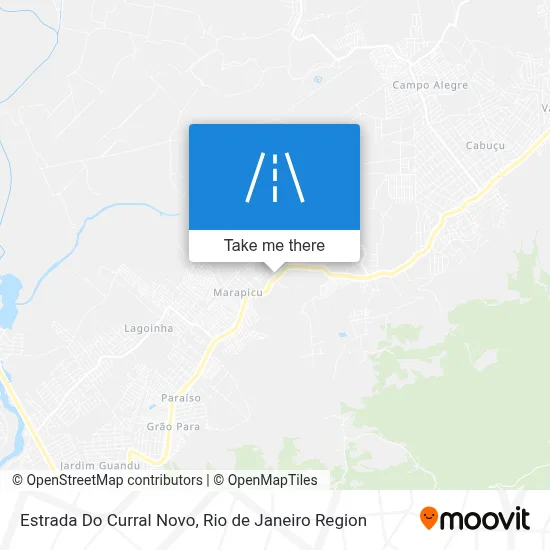 Estrada Do Curral Novo map