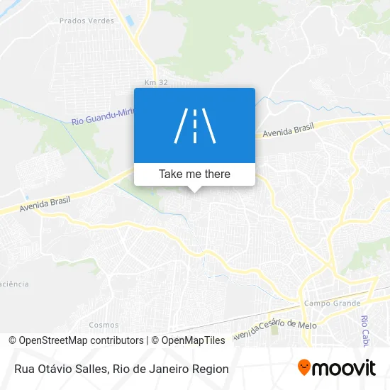 Rua Otávio Salles map