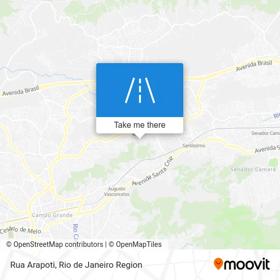 Rua Arapoti map