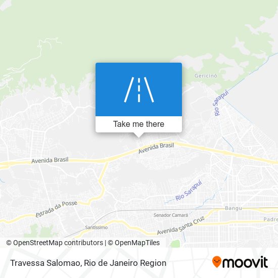 Travessa Salomao map