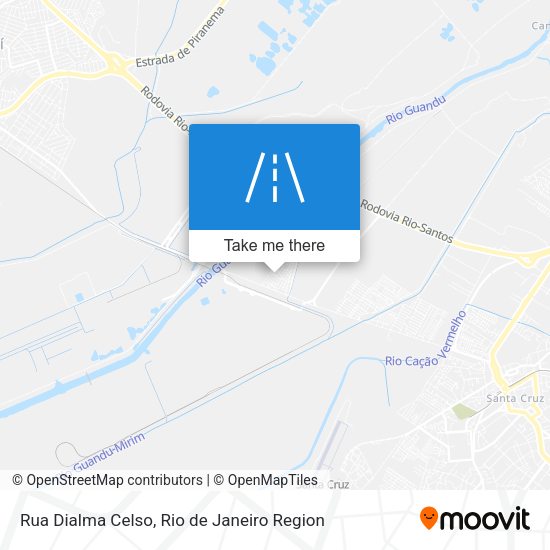 Rua Dialma Celso map