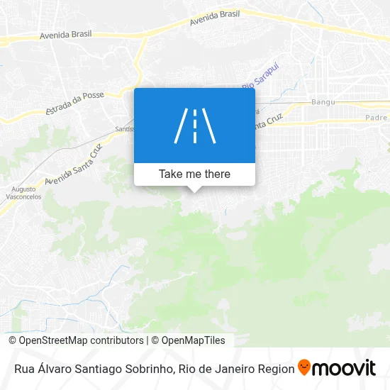 Rua Álvaro Santiago Sobrinho map