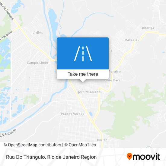 Rua Do Triangulo map