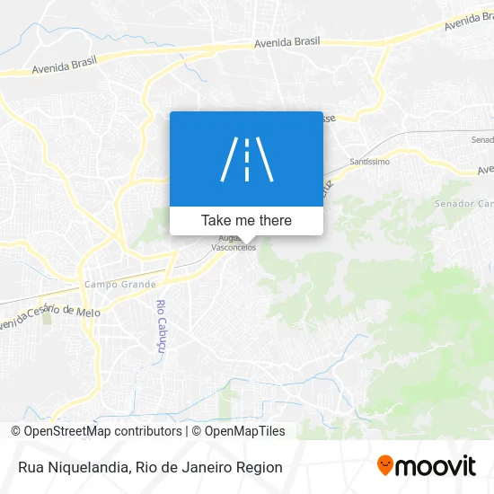 Rua Niquelandia map